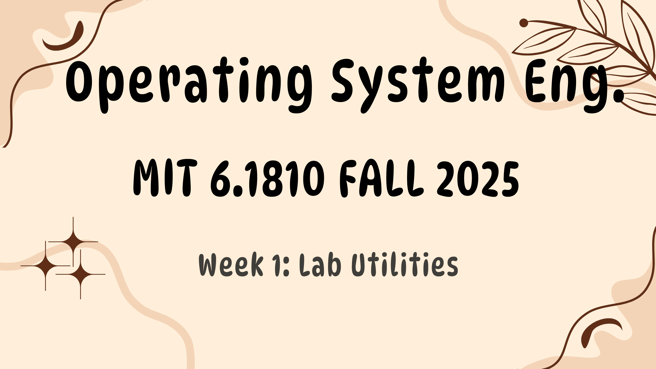 System Programming: OS Design and Implementation